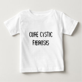 Camiseta Para Bebê Fibrose cística da cura