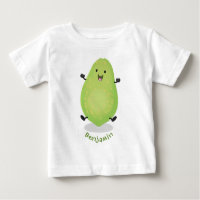 Figura de desenho animado da pata de papaya kawaii
