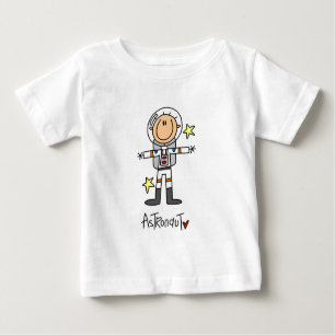 Camiseta Para Bebê Figura t-shirt e presentes da vara do astronauta