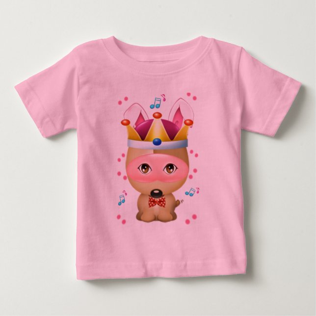 Camiseta Para Bebê Figurino do Carnaval (Frente)