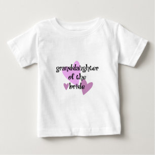 Camiseta Para Bebê Filha grande da noiva