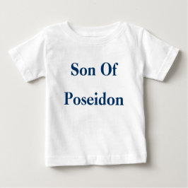 Camiseta Para Bebê Filho De Poseidon Baby Shirt
