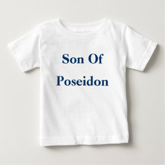 Camiseta Para Bebê Filho De Poseidon Baby Shirt
