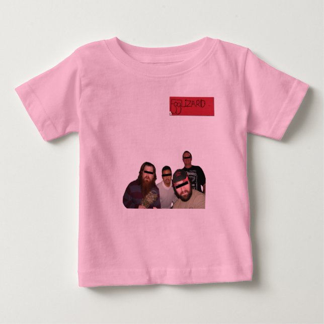 Camiseta Para Bebê Filhos-de-porco 1 (Frente)