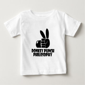 Camiseta Para Bebê Filosofia Donkey Punch