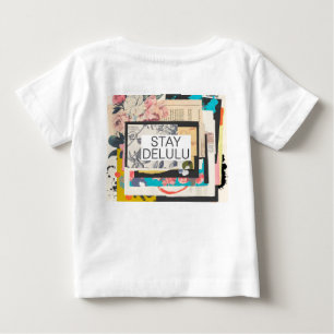 Camiseta Para Bebê Fique Delulu
