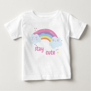 Camiseta Para Bebê Fiquem bonitos