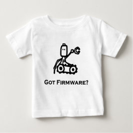 Camiseta Para Bebê Firmware de inicialização do engenheiro
