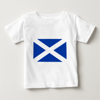 Camiseta Para Bebê Flag of Scotland Saltyre - High Quality Image