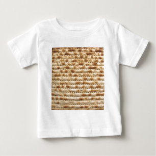 Camiseta Para Bebê Flatbread do biscoito do Matzah