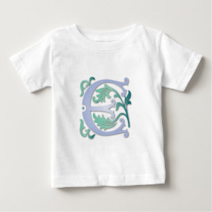 Camiseta Para Bebê Fleur-de-lis E Monograma