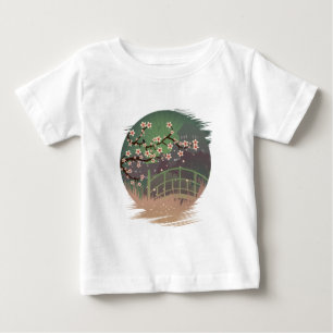 Camiseta Para Bebê Flor Sundown