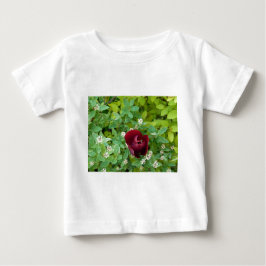 Camiseta Para Bebê Floral
