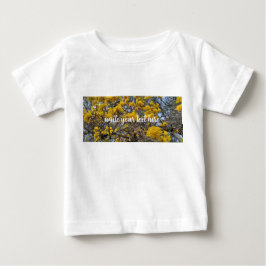 Camiseta Para Bebê Florescer da natureza