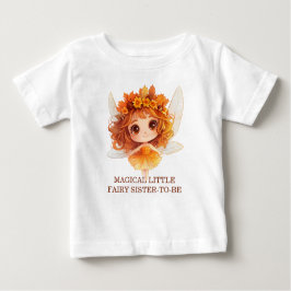 Camiseta Para Bebê Floresta de Fadas de Outono