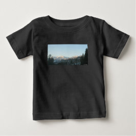 Camiseta Para Bebê Floresta do Norte das Montanhas Rochosas