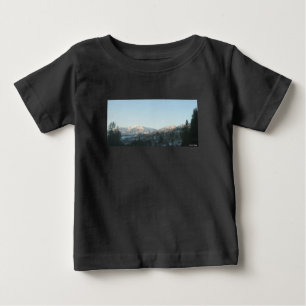 Camiseta Para Bebê Floresta do Norte das Montanhas Rochosas