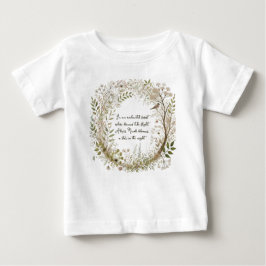 Camiseta Para Bebê Floresta Encantada Eetal