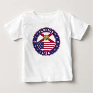 Camiseta Para Bebê Flórida