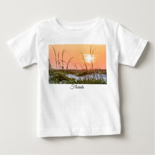 Camiseta Para Bebê Florida Sea Oats Sunrise Toddler