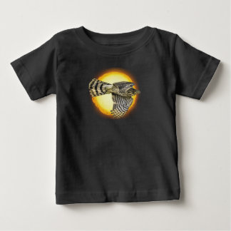 Camiseta Para Bebê Fogo do Falcão Voando