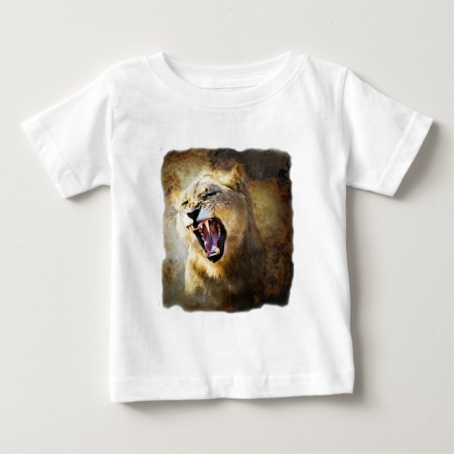 Camiseta Para Bebê Fogo em seu Espírito (Frente)