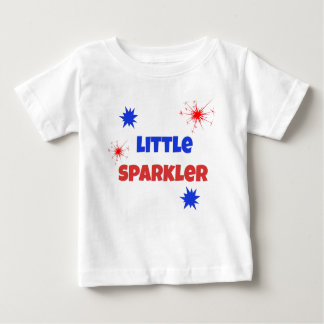 Camiseta Para Bebê Fogos de artifício de 4 de julho