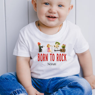 Camiseta Para Bebê Foguetes de bebês recém-nascidos Roupa Legal