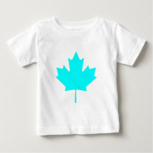 Camiseta Para Bebê Folha de bordo CyanTransp os presentes de Zazzle