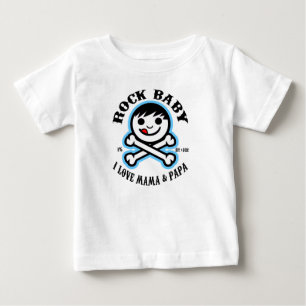 Camiseta Para Bebê FOR CHARITY! Bebé alpargata ROCK BEBÉ - Bee & Bo