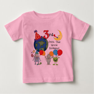 Camiseta Para Bebê Fora deste Mundo - T-shirts e presentes