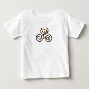 Camiseta Para Bebê Força Celta do Triskelion