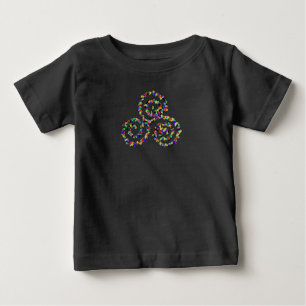Camiseta Para Bebê Força Celta do Triskelion