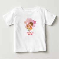 Forever Love Together - Baby T-Shirt Design