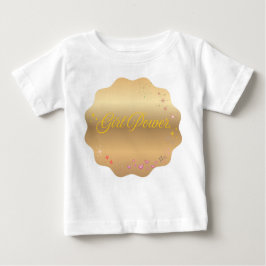Camiseta Para Bebê Forma de Energia de Menina