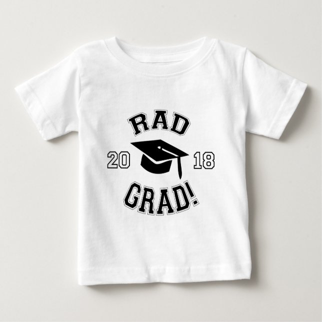 Camiseta Para Bebê Formando Rad 2018 (Frente)