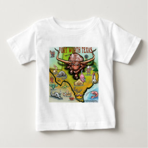 Camiseta Para Bebê Fort Worth TX