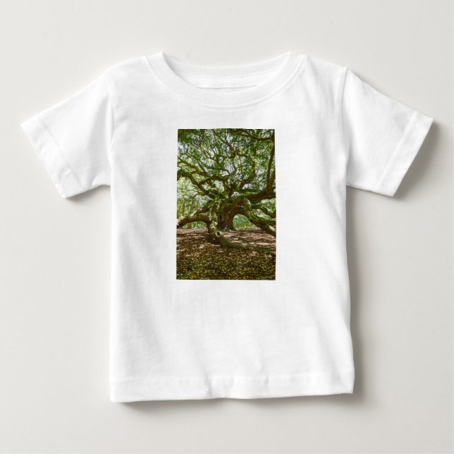 Camiseta Para Bebê Forte e Ousado (Frente)