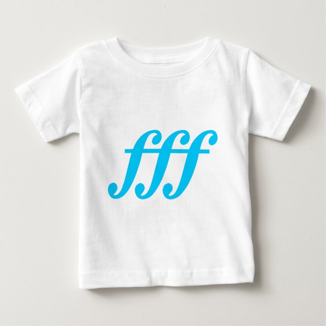 Camiseta Para Bebê Fortissimo Possível (Frente)