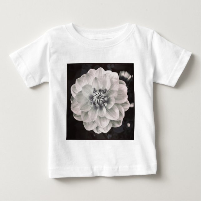 Camiseta Para Bebê Foto ao quadrado - Chrysanthemum (Frente)
