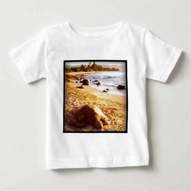 Camiseta Para Bebê Foto de Laniakea pelo poder de Daniela (Frente)
