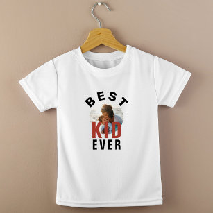 Camiseta Para Bebê Foto do Dia das Mães do Melhor Filho Moderno