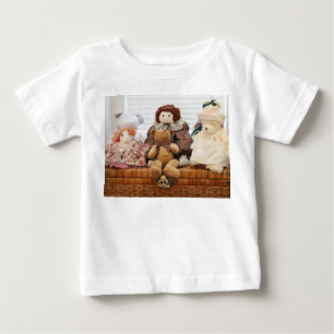 Camiseta Para Bebê Fotografia de brinquedos em camisetas, ursos reche