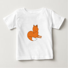 Fox Baby Fine Jersey T-Shirt, White