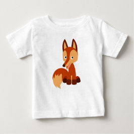 Camiseta Para Bebê Fox Baby T Shirt, Cute Cunning