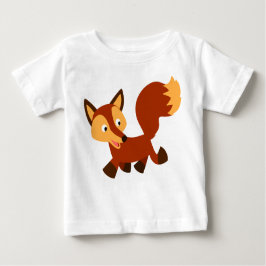 Camiseta Para Bebê Fox Baby T-Shirt Feliz