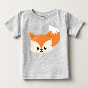 Tops Camisetas Desenho Raposa Para Bebes Zazzle Com Br