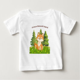 Camiseta Para Bebê Fox PEI T-Shirt