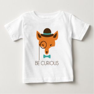 Camiseta Para Bebê Fox Sneaky
