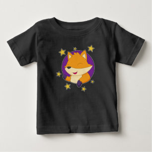 Camiseta Para Bebê Fox Stars